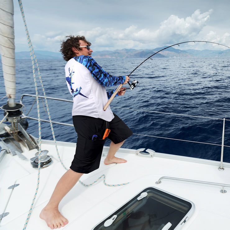 palmyth fishing shorts 10.5" inseam bottoms quick dry fishing shorts slatwater fishing
