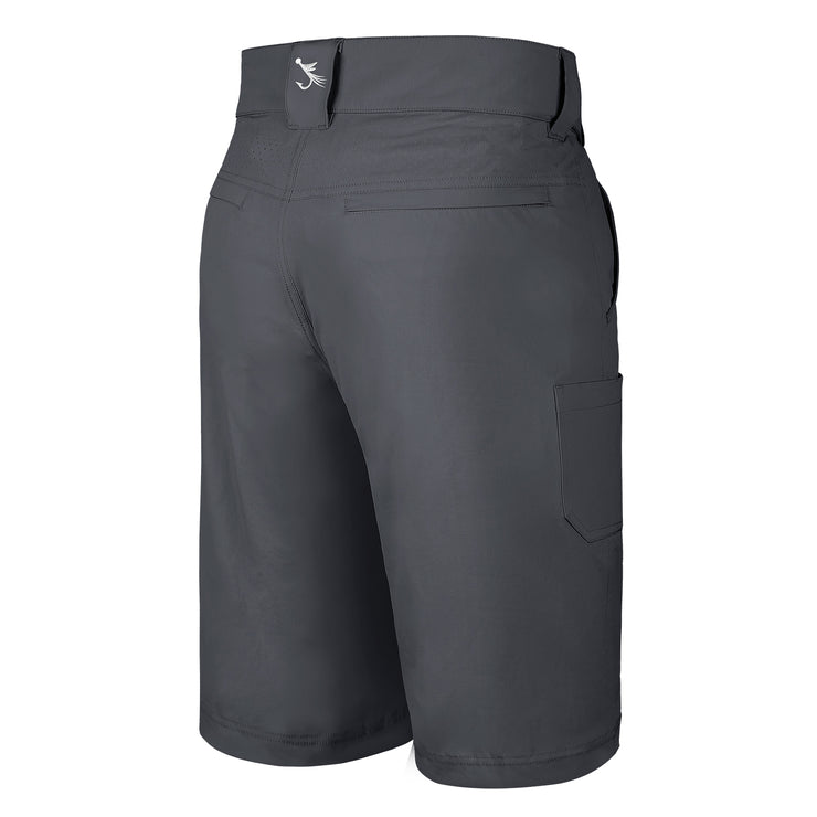 palmyth fishing shorts 10.5" inseam bottoms quick dry fishing shorts side